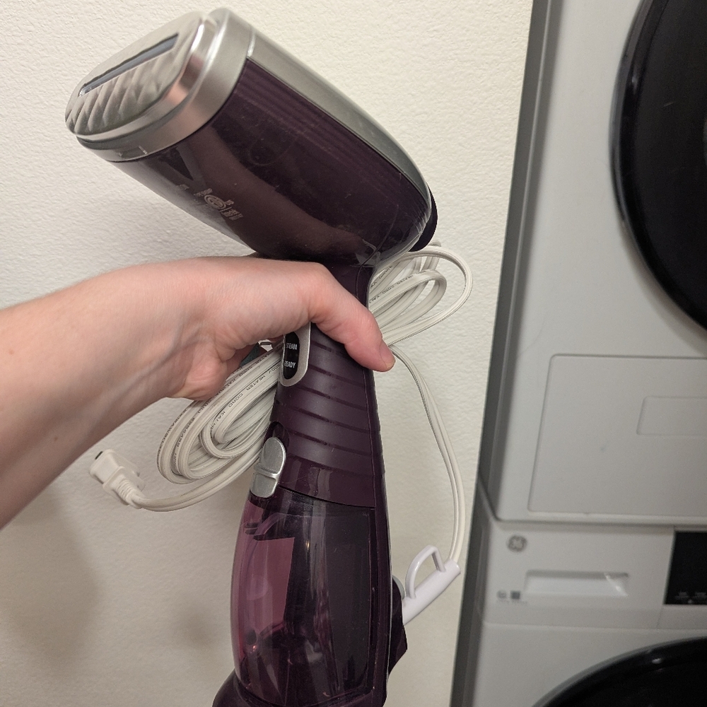Conair Purple Handheld Garment Steamer - Picture 3 of 5